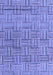 Abstract Blue Modern Rug, abs4943blu