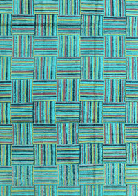 Abstract Light Blue Modern Rug, abs4943lblu