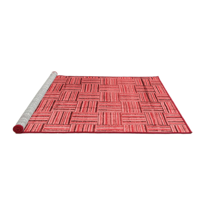 Modern Red Washable Rugs