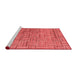 Modern Red Washable Rugs