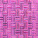 Square Abstract Pink Modern Rug, abs4943pnk