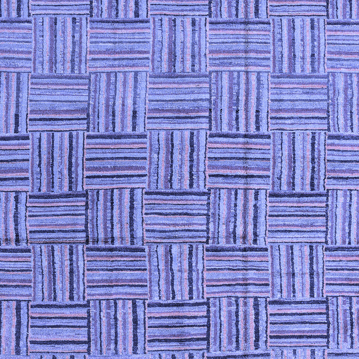 Machine Washable Abstract Blue Modern Rug, wshabs4943blu