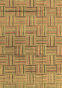 Abstract Brown Modern Rug, abs4943brn