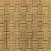 Square Abstract Brown Modern Rug, abs4943brn