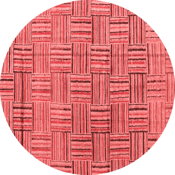Machine Washable Abstract Red Modern Rug, wshabs4943red