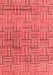 Abstract Red Modern Area Rugs