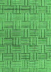 Abstract Emerald Green Modern Rug, abs4943emgrn