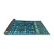 Sideview of Abstract Light Blue Modern Rug, abs4944lblu