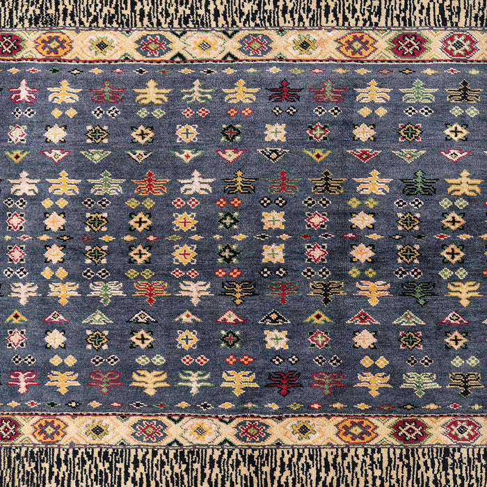 Abstract Camel Brown Modern Rug, abs4944