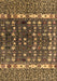 Abstract Brown Modern Rug, abs4944brn