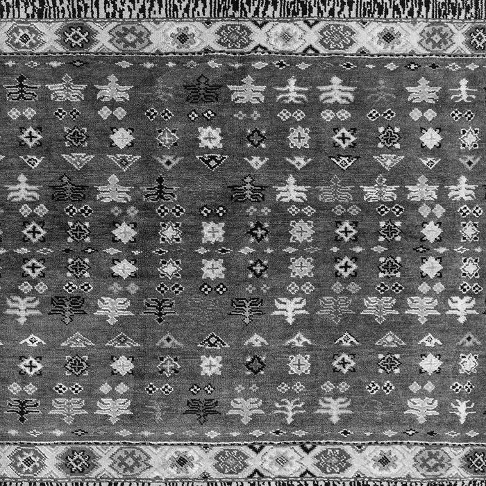 Abstract Gray Modern Rug, abs4944gry