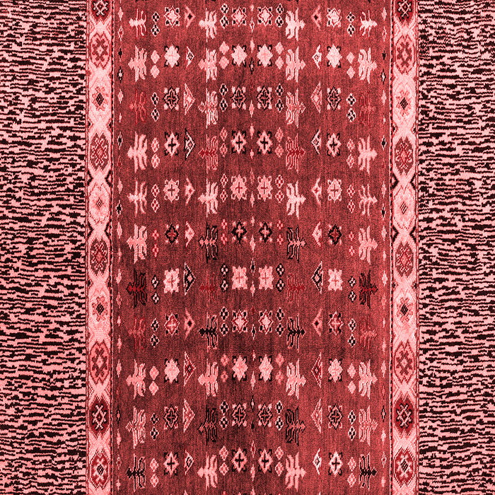 Machine Washable Abstract Red Modern Rug, wshabs4944red