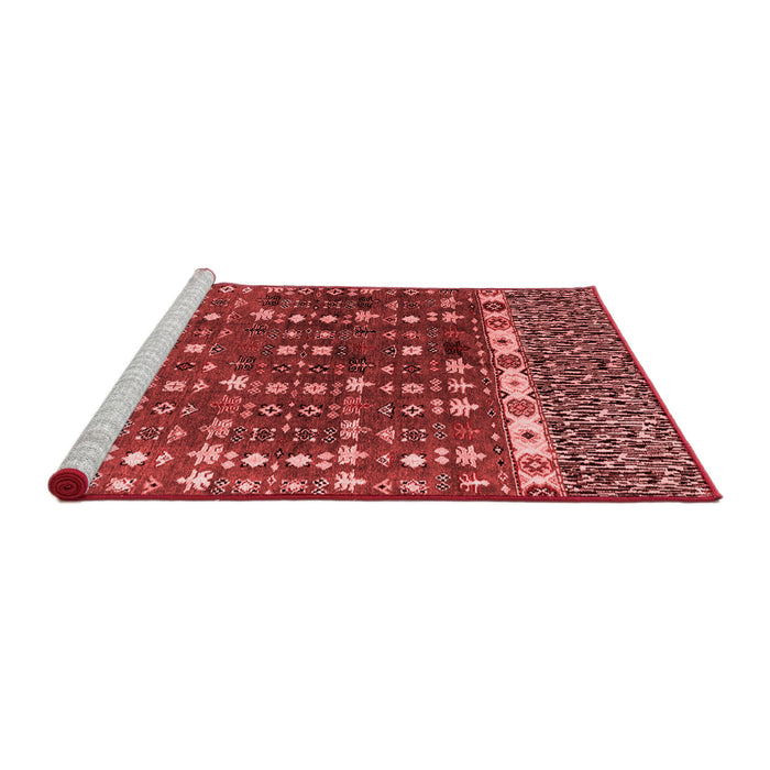 Modern Red Washable Rugs