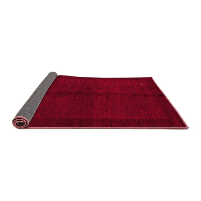 Sideview of Abstract Pink Modern Rug, abs4945pnk