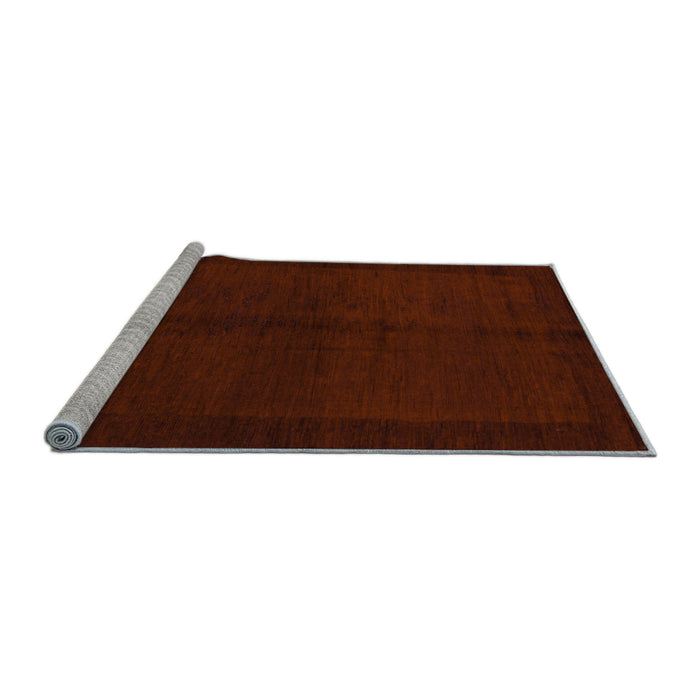 Sideview of Machine Washable Abstract Light Blue Modern Rug, wshabs4945lblu