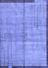 Abstract Blue Modern Rug, abs4946blu