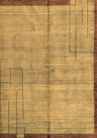 Abstract Brown Modern Rug, abs4946brn