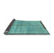 Sideview of Abstract Light Blue Modern Rug, abs4946lblu