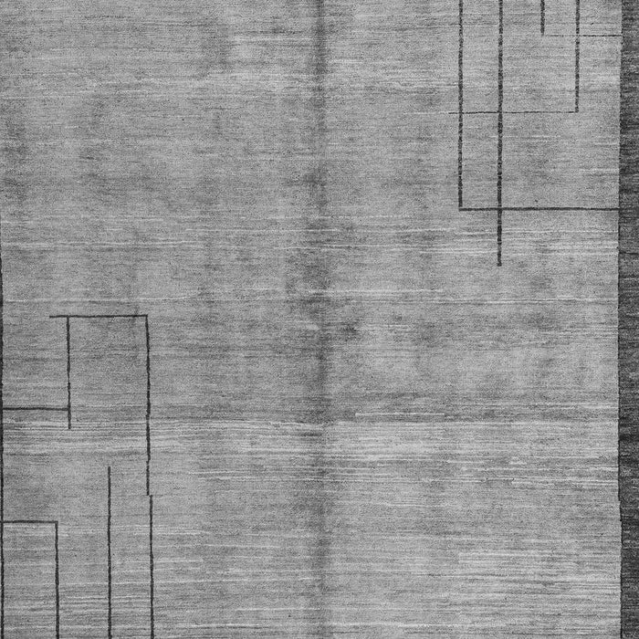 Abstract Gray Modern Rug, abs4946gry