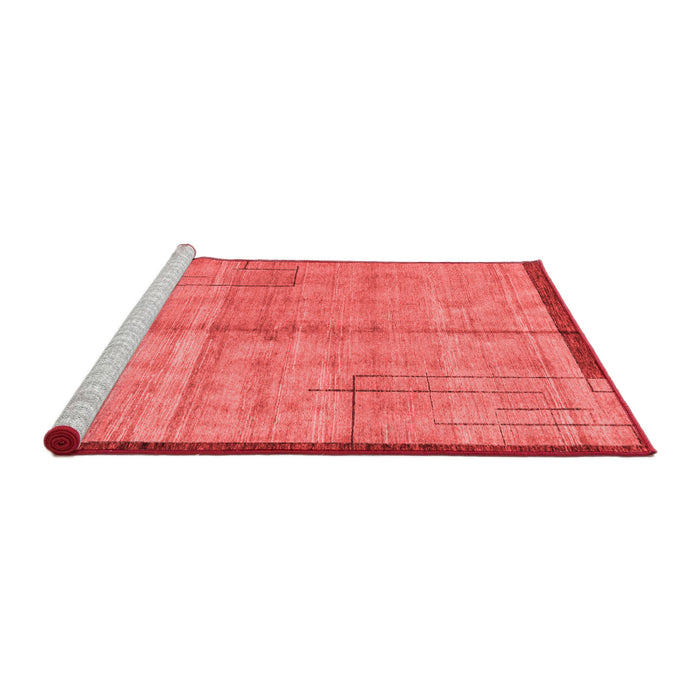 Modern Red Washable Rugs