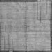 Square Abstract Gray Modern Rug, abs4946gry