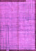 Machine Washable Abstract Purple Modern Area Rugs, wshabs4946pur