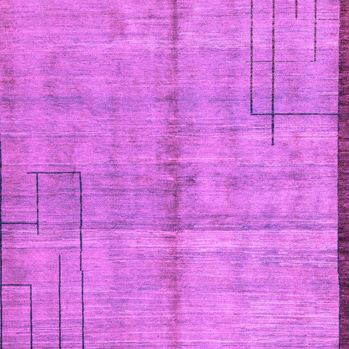 Machine Washable Abstract Purple Modern Area Rugs, wshabs4946pur
