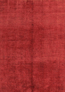 Abstract Brown Modern Rug, abs4947brn