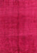 Machine Washable Abstract Pink Modern Rug, wshabs4947pnk