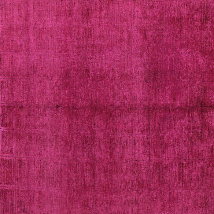 Square Machine Washable Abstract Purple Modern Area Rugs, wshabs4947pur