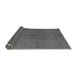 Sideview of Abstract Gray Modern Rug, abs4947gry