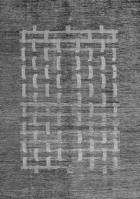 Abstract Gray Modern Rug, abs4948gry