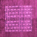 Square Machine Washable Abstract Purple Modern Area Rugs, wshabs4948pur