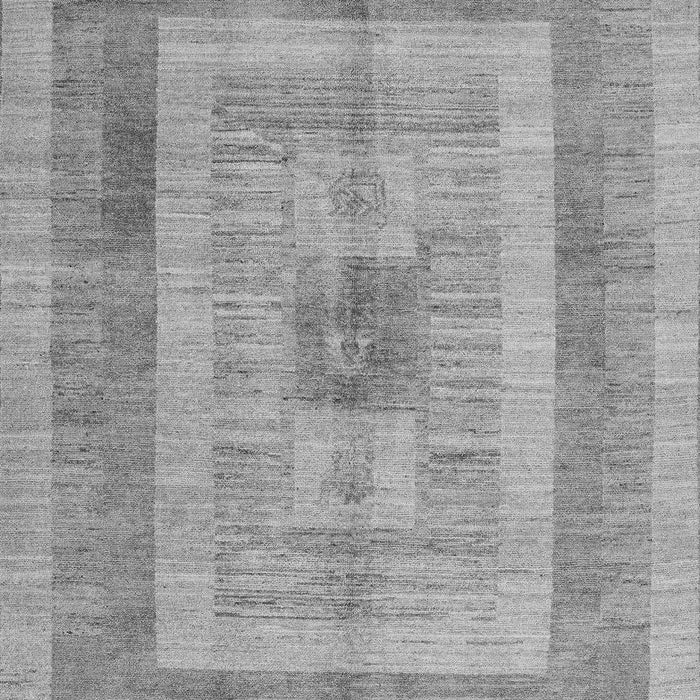 Machine Washable Abstract Gray Modern Rug, wshabs4949gry