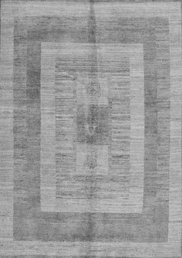 Abstract Gray Modern Rug, abs4949gry