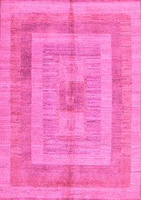 Abstract Pink Modern Rug, abs4949pnk