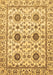 Machine Washable Abstract Brown Modern Rug, wshabs494brn