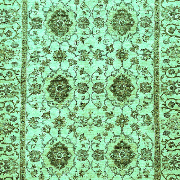 Abstract Turquoise Modern Rug, abs494turq