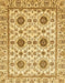 Abstract Chrome Gold Yellow Modern Rug, abs494