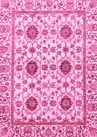 Abstract Pink Modern Rug, abs494pnk