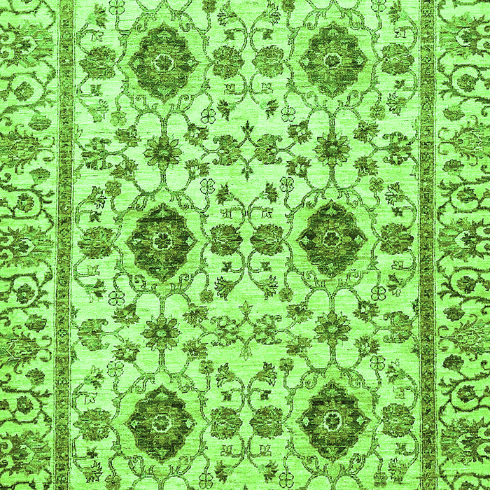 Abstract Green Modern Rug, abs494grn