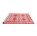 Modern Red Washable Rugs