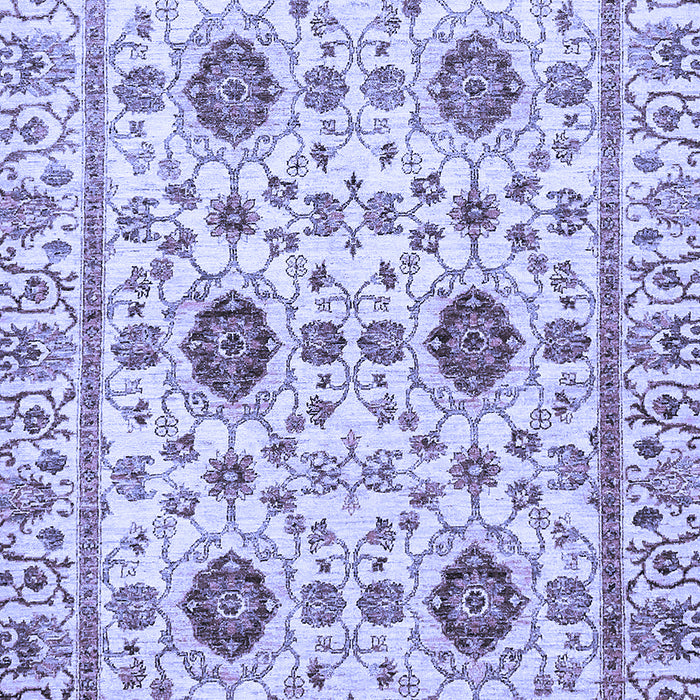 Abstract Blue Modern Rug, abs494blu