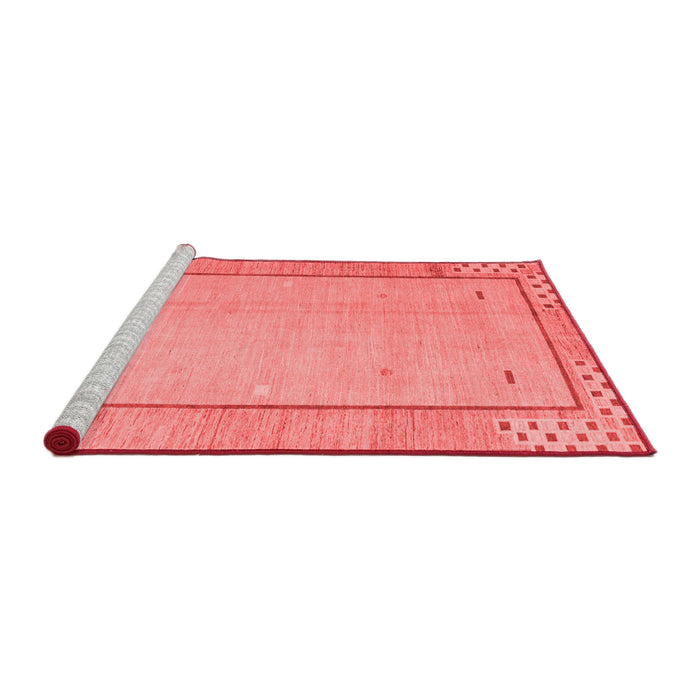 Modern Red Washable Rugs