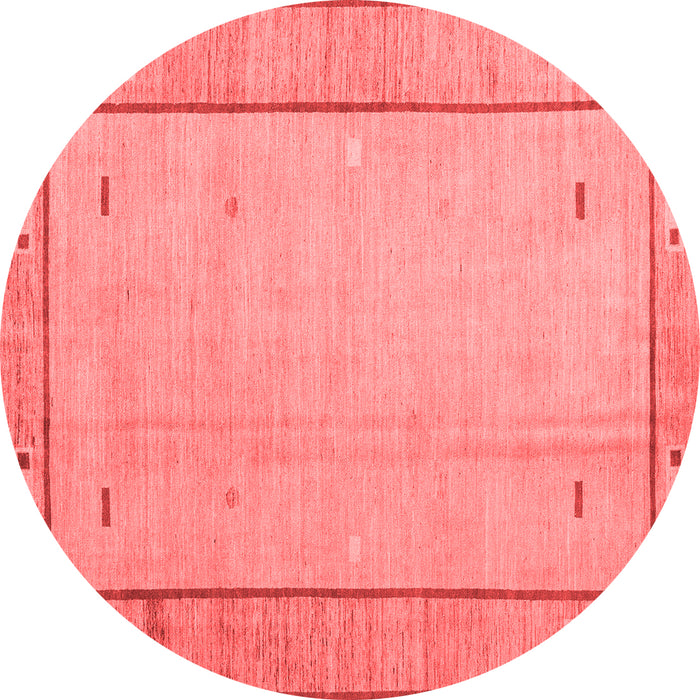 Machine Washable Abstract Red Modern Rug, wshabs4950red