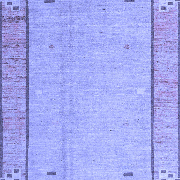 Abstract Blue Modern Rug, abs4950blu