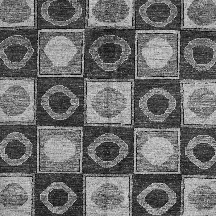 Abstract Gray Modern Rug, abs4951gry