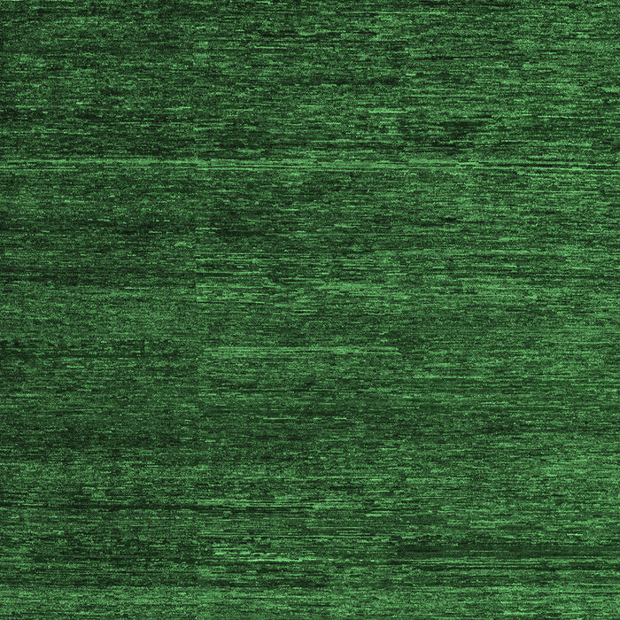 Machine Washable Abstract Emerald Green Modern Area Rugs, wshabs4952emgrn