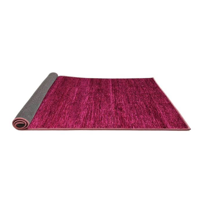Sideview of Abstract Pink Modern Rug, abs4952pnk