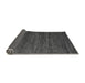 Sideview of Abstract Gray Modern Rug, abs4952gry